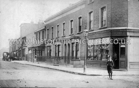 Park Lane junction St Pauls Road, Tottenham, London. c.1904.